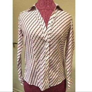 Talbots Petites Top sz 4p Career Wrinkle Resistant